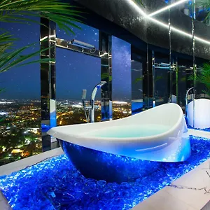 30th+ Floor In Sky Tower Apartment Breslau